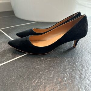 J Crew Suede Kitten Heel